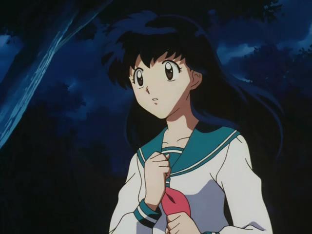 Otaku Gallery  / Anime e Manga / Inu-Yasha / Screen Shots / Episodi / 023 - La voce di Kagome e il bacio di Kikyo / 015.jpg